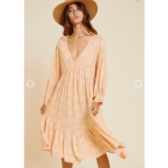 #37 Most Fabulous Asymmetrical Hem Floral Dress - Picture 1 of 3